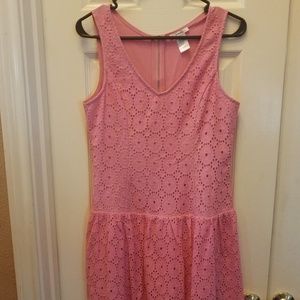 Pink Lace Dress